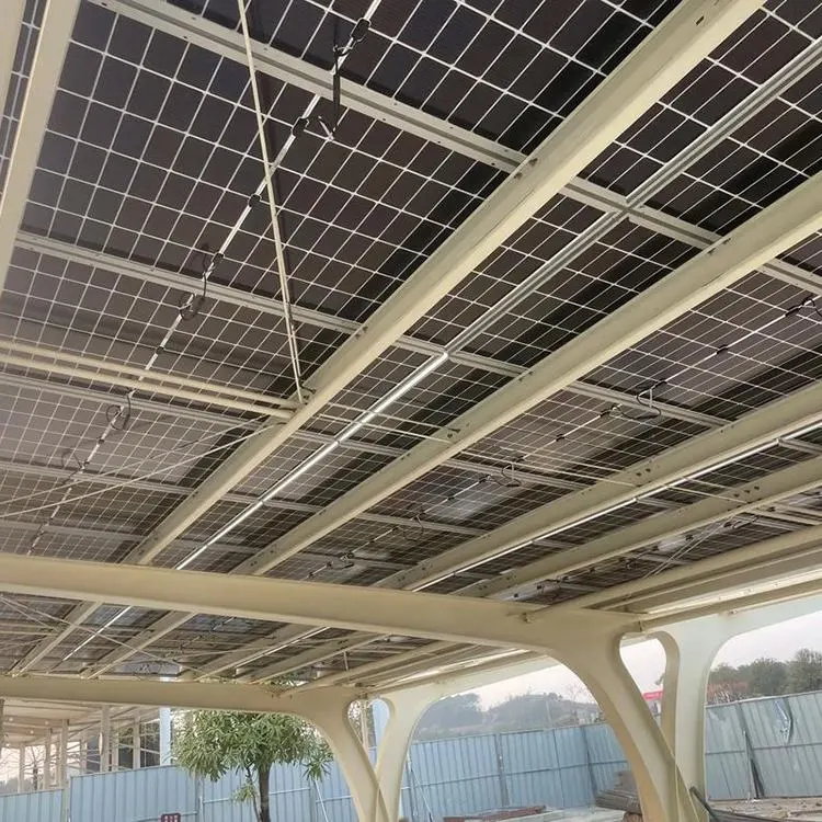 平屋根太陽光発電カーポート